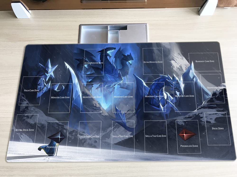 Amazon.com: New Mlikemat Playmat Trishula Dragon of The ice